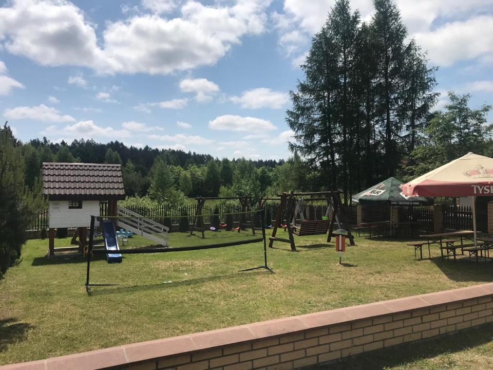 "Rowerowa Przystan" Turystyka Wiejska Nad Jeziorem Serwy W Sercu Puszczy Sucha Rzeczka Eksteriør billede