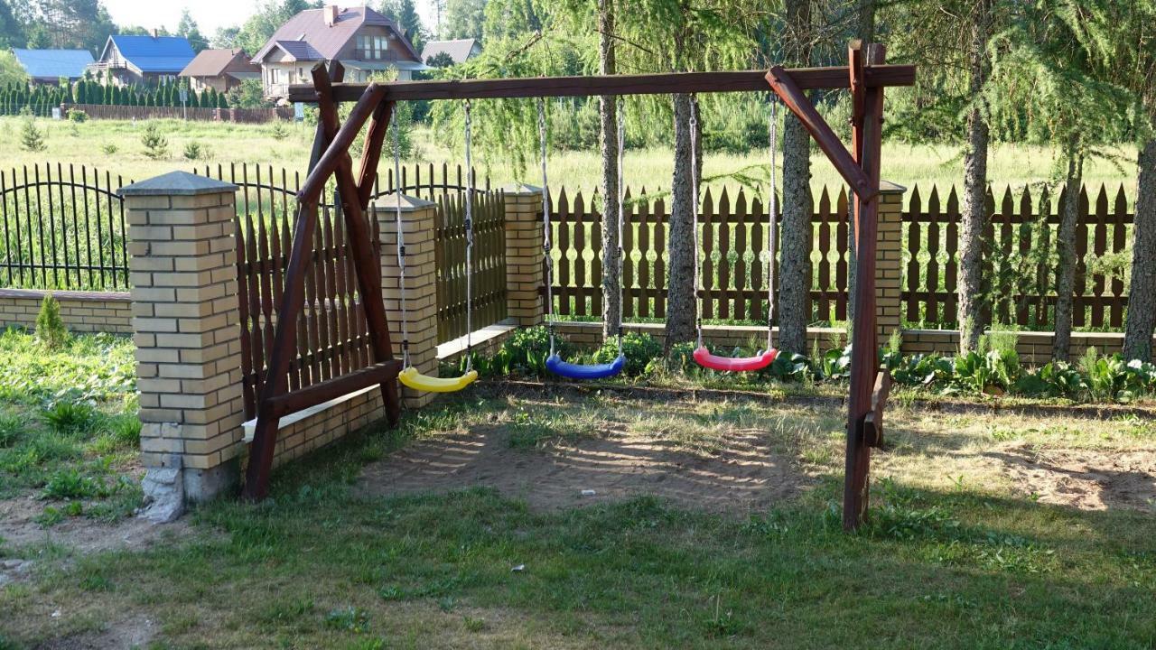 "Rowerowa Przystan" Turystyka Wiejska Nad Jeziorem Serwy W Sercu Puszczy Sucha Rzeczka Eksteriør billede