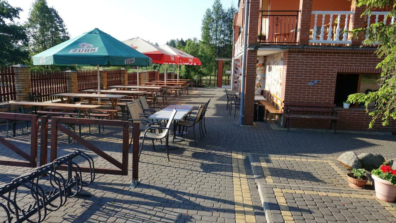"Rowerowa Przystan" Turystyka Wiejska Nad Jeziorem Serwy W Sercu Puszczy Sucha Rzeczka Eksteriør billede
