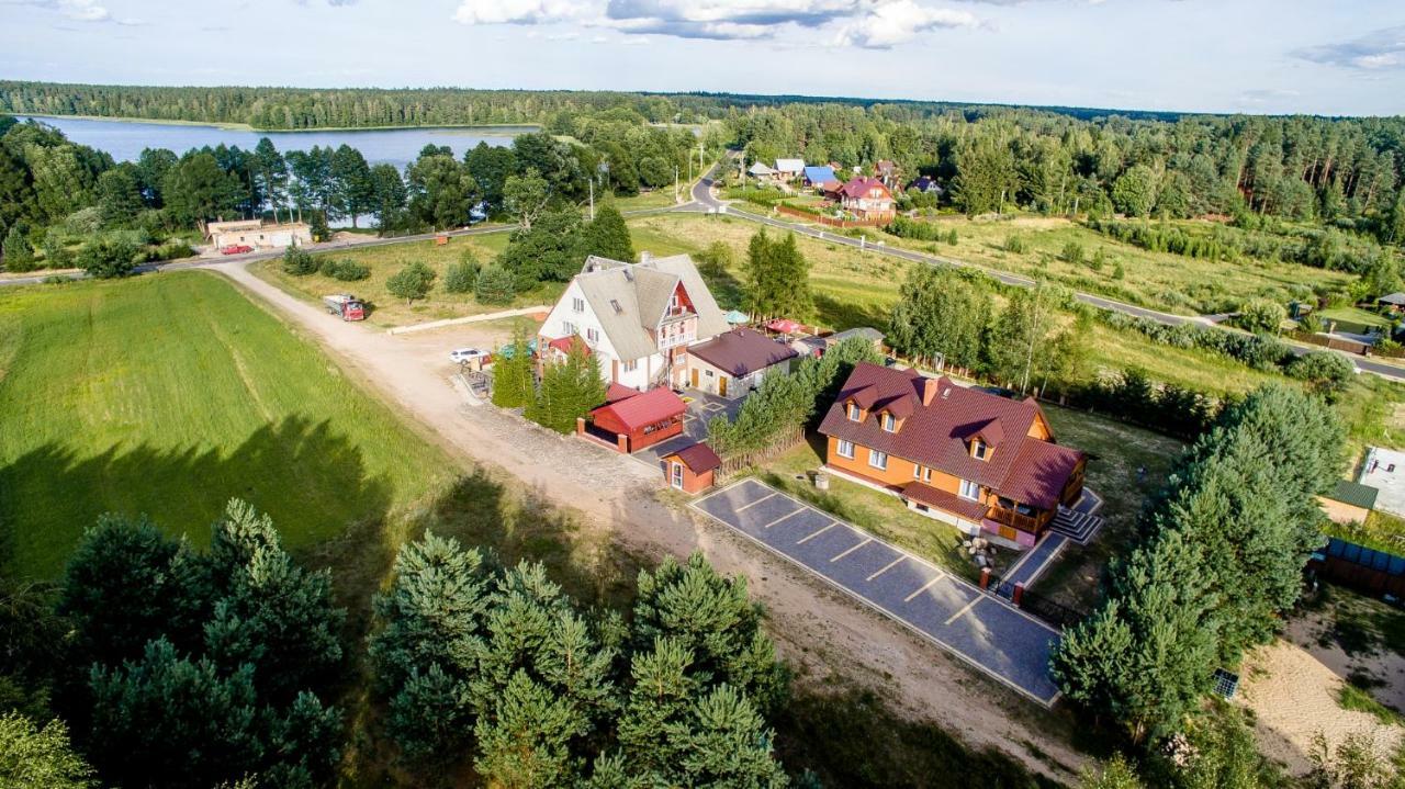 "Rowerowa Przystan" Turystyka Wiejska Nad Jeziorem Serwy W Sercu Puszczy Sucha Rzeczka Eksteriør billede