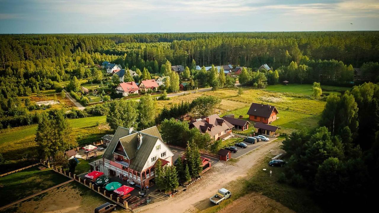 "Rowerowa Przystan" Turystyka Wiejska Nad Jeziorem Serwy W Sercu Puszczy Sucha Rzeczka Eksteriør billede
