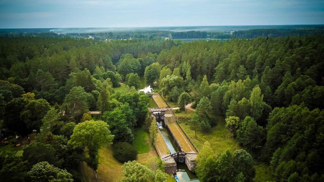 "Rowerowa Przystan" Turystyka Wiejska Nad Jeziorem Serwy W Sercu Puszczy Sucha Rzeczka Eksteriør billede